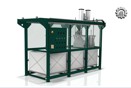Máy rửa kiềm ống cao su